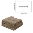 thumbnail image 3 of Summer Cooling Quilt | Lightweight Thermal Blanket | Breathable Soft Plush Bedding | All-Season Machine Washable Throw | Polyester | Multiple Sizes and Colors | for Naps Couch Bed, 3 of 9