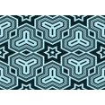 thumbnail image 1 of Ahgly Company Tapis Rectangulaire Lavable en Machine Intérieur Transitionnel Vert Sarcelle Profond, 2 Pieds x 3 Pieds, 1 of 7
