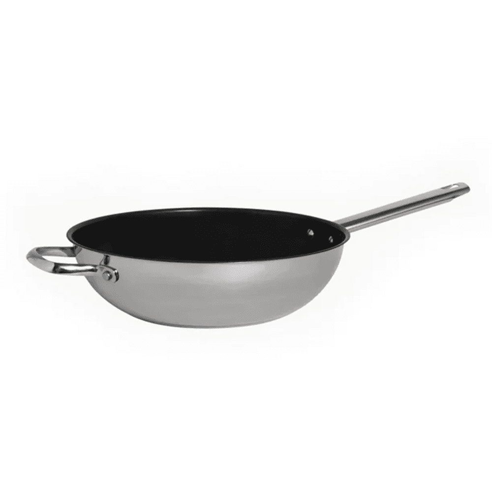 Cuisinart 722-28WHNSC 11 Pouces Classic Stainless Collection Wok Antiadhésif