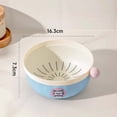 thumbnail image 3 of Yhmxh Kitchen Gadgets,Home and Kitchen, Multifunctional Fruit And Vegetable Washing Bowl 2025 New Fruit Drainer Container With Handle 2 In 1 Draining And Preservation Basket Upgrade Fruit Washing Bowl, 3 of 7