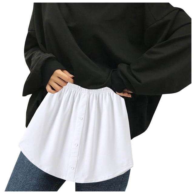 Birdeem Womens Layered Tiered Sheer Stripe Printing Extender Half Slip Plus Size Skirt
