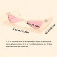 thumbnail image 4 of SNNROO 1pc Triangle Cat Themed Glasses  Cute Pet Accessory For Dogs And Cats  Suitable For Daily Walk And Outdoor Activities, 4 of 6