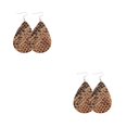 thumbnail image 3 of QualitChoice Leopard Print Earrings Body Decoration Water Drop Ear Dangles Birthday Gift Type 11 2Set, 3 of 6