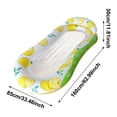 thumbnail image 3 of ZZHZGZ Canada Clearance Sale Inflatable Floating Pool For Adults Comfortable Water with Adjustable Backrest and Cup Holder For Relaxation in Pool Lake Or Beach, 3 of 7