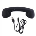 thumbnail image 1 of Combiné Téléphonique Rétro Sans Fil et Combinés Téléphoniques Filaires Récepteurs Écouteurs pour Téléphone Mobile,1 x Combiné Téléphonique Rétro,Noir, 1 of 8