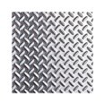 thumbnail image 1 of Fasade Diamond Plate Brushed Aluminum Wall Panel Sample 12" x 12", 1 of 1
