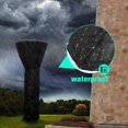 thumbnail image 1 of New Heater Covers Waterproof with Zipper Suitable for Outdoor Garden Terrace black, 1 of 8