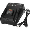 thumbnail image 1 of 18V for Ridgid Battery Charger R86092 R86091 Replacement for Ridgid 18V NiCad/Lithium Ion Battery R840093, R840095, R840083, R840085, R840086, R840087, R840089, AC840085, AC840086, 1 of 7