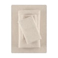 thumbnail image 1 of Mainstays Cotton Rich Extra Soft Jersey Bed Sheet Set, King, Oatmeal, 4 Pieces, 1 of 6