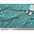 thumbnail image 3 of Soimoi Rayon Fabric Filigree Damask Decor Fabric Printed Yard 56 Inch Wide, 3 of 3