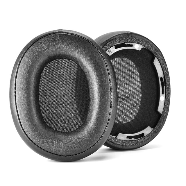 Coussinets d'Écouteurs Noirs pour Audio Technica Accessoire Pièce