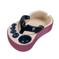 thumbnail image 1 of DOLITY Ceramic French Fries Dish Feet Shaped Chip Serving Dish Bowl for Kitchen Blue, 1 of 8