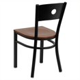 thumbnail image 2 of Flash Furniture Hercules Circle Back Metal Dining Chair in Cherry, 2 of 4