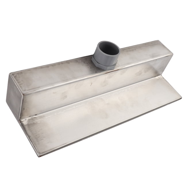 Waterfall Outlet 304 Stainless Steel Decorative Waterfall Fountain Spillway for Outdoor Environments