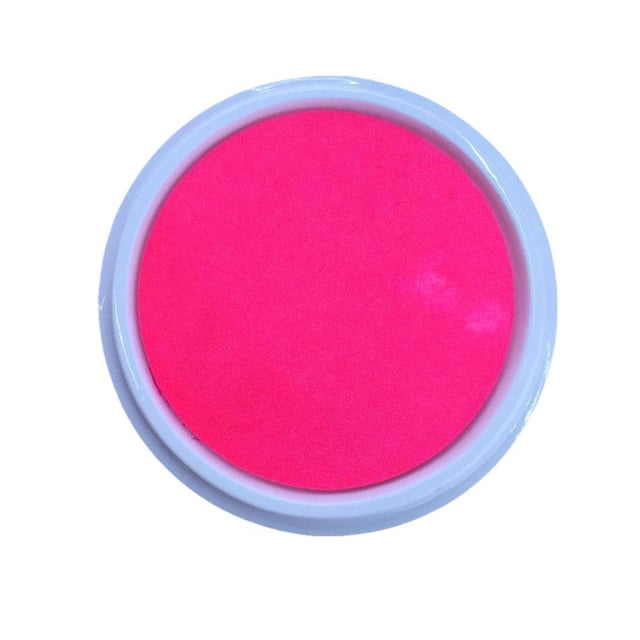 Large Rainbow Ink Pad - Multi Colour Giant 18cm for Stamps Craft Kids CaUK