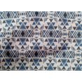 thumbnail image 4 of oneOone Cotton Poplin Fabric Triangle Ikat Decor Fabric Printed BTY 56 Inch Wide, 4 of 4