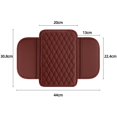 thumbnail image 2 of Car Storage Bag Universal Upgraded Center Console Cover Microfiber Leather Armrest Cushion with Storage Pockets for Enhanced Car Interior Organization, 2 of 3
