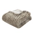 thumbnail image 3 of hometrends Reversible Faux Fur Throw, 3 of 5