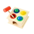 thumbnail image 4 of Educational Toys Wooden Hammering Ball With Hammer Box Color Cognit Toy, 4 of 9