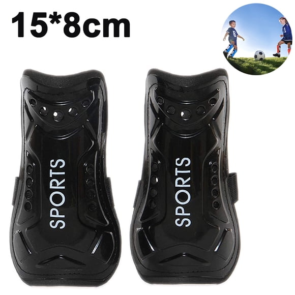 1 Pair Youth Soccer Shin Guards, Lightweight and Breathable Child Calf Protective Gear Soccer Equipment for Boys Girls Children Teenagers