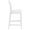 thumbnail image 2 of Compamia Siesta Maya Resin 29.5" Barstool in White, 2 of 9