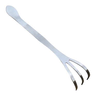Pompotops Râteau à Pression Double Usage en Acier Inoxydable Outils d'Entretien pour Jardinage en Pot Liquidation