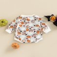 thumbnail image 4 of MesaSe Newborn Baby Halloween Romper  Long Sleeve  Neck Cartoon Print One-Piece Bodysuit, 4 of 7