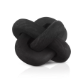 thumbnail image 1 of Bouclair Black Abstract Knotted Wood Decorative Object, 1 of 10