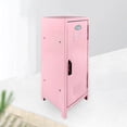 thumbnail image 1 of tredstone Small Makeup Storage Cabinet Vertical File Cabinet for Cotton Pad Entryway Pink, 1 of 8