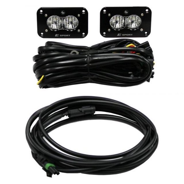 Baja Designs BAJ547807 Paire de Lumières LED de Secours pour Coins Larges