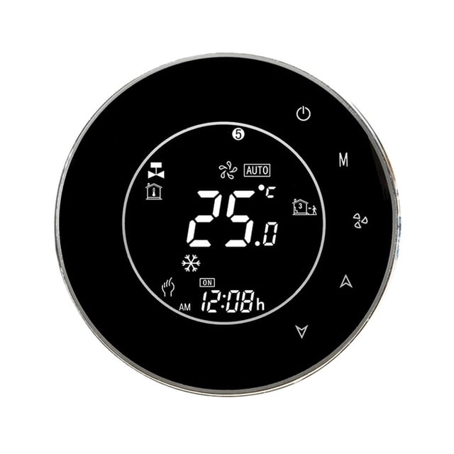 BHT-6000-GBLW LCD Touch Screen Electric Underfloor Heating Thermostat Backlight WIFI 16A Works ,Easy to Install