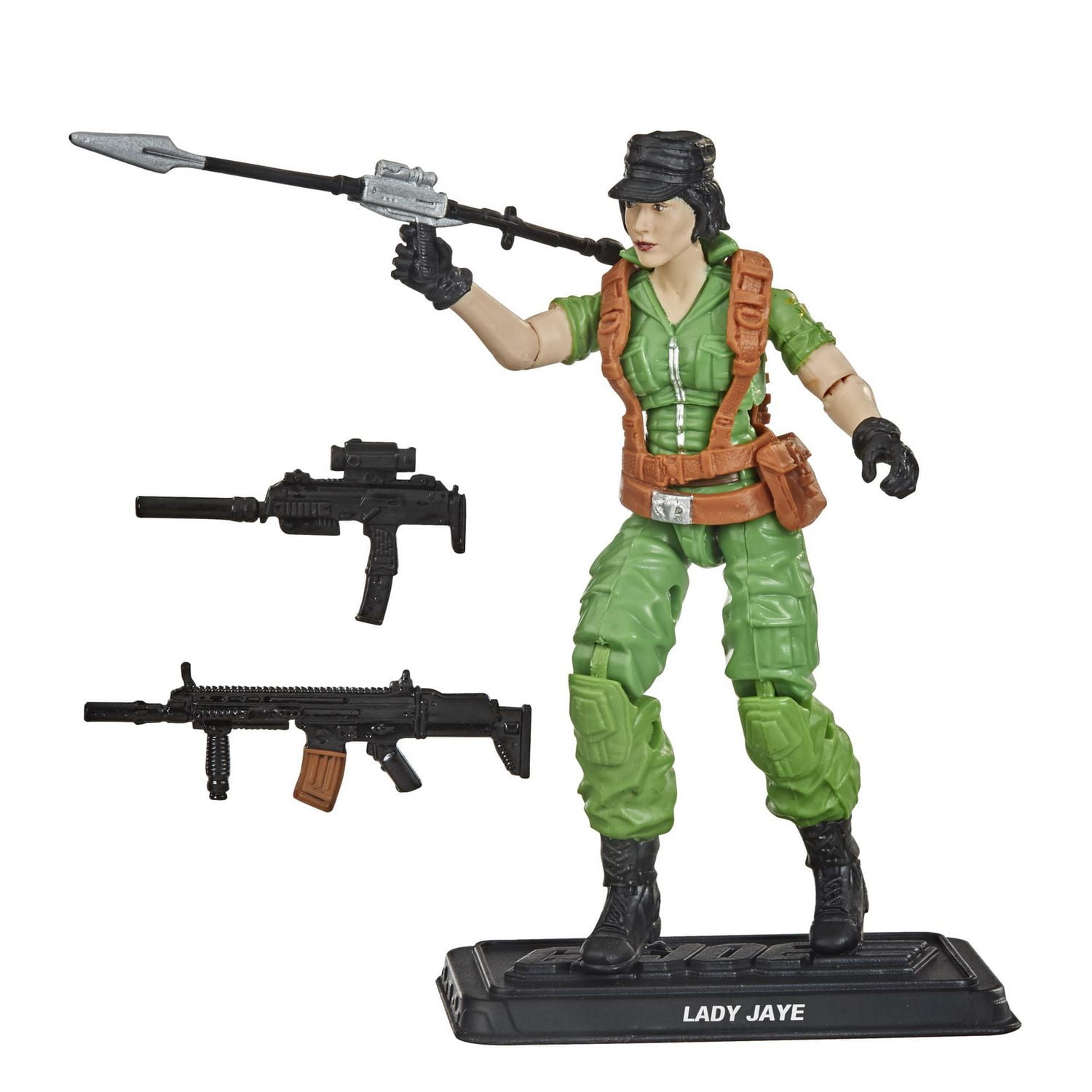 Collection rétro G.I. Joe, figurine de collection Lady Jaye de 9,5 cm avec plusieurs accessoires, jouet pour enfants, à partir de 4 ans