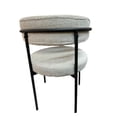 thumbnail image 3 of Chaise Boucle Federica II de couleur blanche -  Lot de 2, 3 of 5