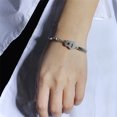 thumbnail image 2 of Women Guitar Charm Cuff Bracelet Bangles Stainless Steel Music Gift Accessory, 2 of 4