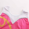 thumbnail image 2 of Girls Shiny Swirl Metallic Athletic Dance Gymnastic Leotards Bodysuit Outfit, 2 of 6