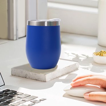 LSLJS 12oz Mug Double Layer Vacuum Small Beer Mug Mini U-Shape Stainless Steel Cups Stainless Steel Cup