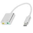 thumbnail image 4 of Fugacal External Sound Card 7.1 Channel Aluminum Alloy USB2.0 Audio Adapter, 4 of 8