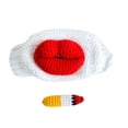 thumbnail image 1 of Motif de Blague au Crochet en Coton Visage Lèvre Bouche avec, 1 of 1