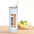 thumbnail image 2 of Mainstays 20oz Stainless Steel Tumbler with Straw, 2 of 3