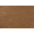thumbnail image 5 of Baxton Studio Table à Manger en Bois de Caoutchouc Finition Chêne Brun Moderne Mi-Siècle, 5 of 5