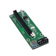 thumbnail image 4 of yingyy Wholesale VER003 USB 3 .0 PCI -E pci e Riser 1X 4x 8x 16x Extender Riser Adapter Card SATA 15pin Male to 6pin Power Cable Green 30CM 1Set, 4 of 6