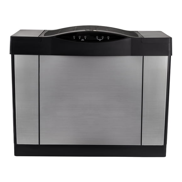 AIRCARE Humidificateur Évaporatif Numérique de Style Console pour Toute la Maison (Argent)