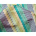 thumbnail image 3 of oneOone Silk Tabby Fabric Multicolor Stripe Print Fabric BTY 42 Inch Wide, 3 of 3
