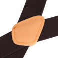 thumbnail image 3 of "Buyless Fashion Butten End Logger Work Suspenders for Men - 48"" Adjustable Straps 1 1/4"" - X Shape", 3 of 7