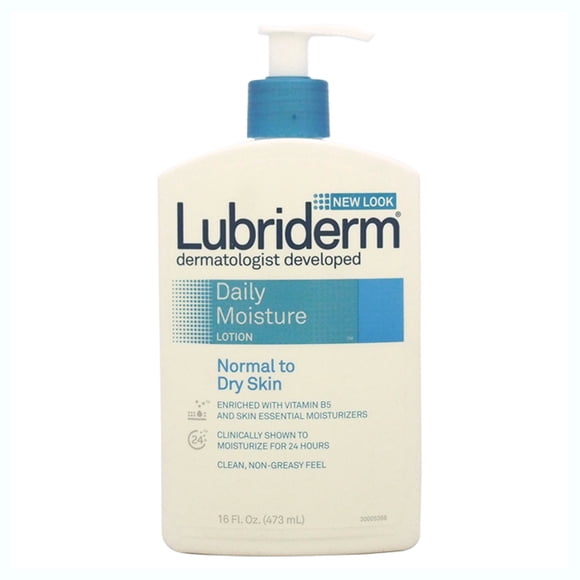 Daily Moisture Lotion Normal to Dry Skin by Lubriderm for Unisex - 16 oz Lotion