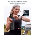 thumbnail image 2 of Bouteille d'eau intelligente noire - 24 oz, 2 of 2