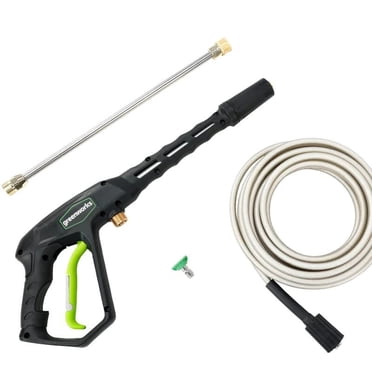 GreenWorks Pressure Washer Metal Gun Kit, Silver