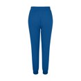 thumbnail image 5 of RKSTN Womns Pants Casual Drawstring Elastic Waist Cotton Linen Long Pants Lightweight Soft Workout Pants, 5 of 5