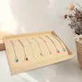 thumbnail image 2 of lionlar Stackable Jewelry Tray Burlap Inserts Trays Organizer Box Display Holder Jewelry Necklaces Tray, 2 of 7