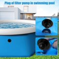 thumbnail image 4 of Pool Plug Stopper Plastic Replacement Ground Pump Strainer Hole Swimming Pool Filter Pump Strainer Hole Plug, 4 of 6